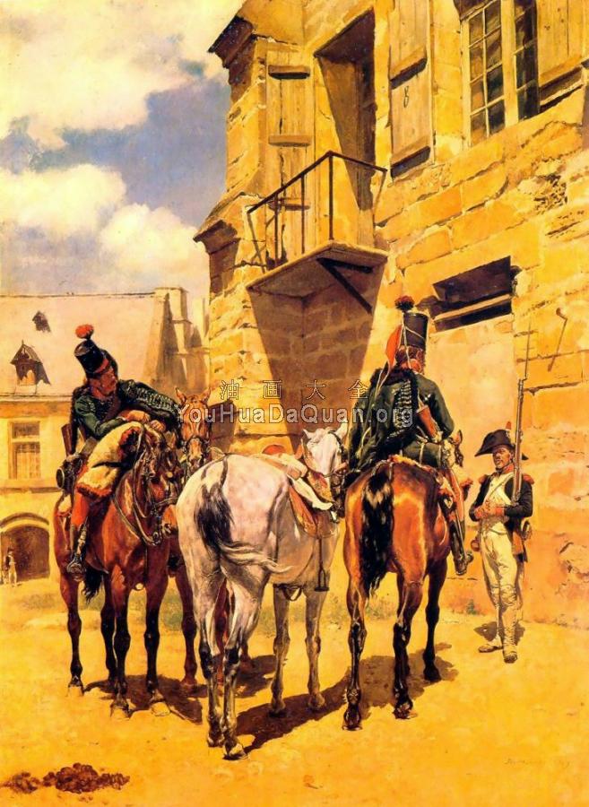 The Halt - 让·路易·欧内斯特·梅索尼尔